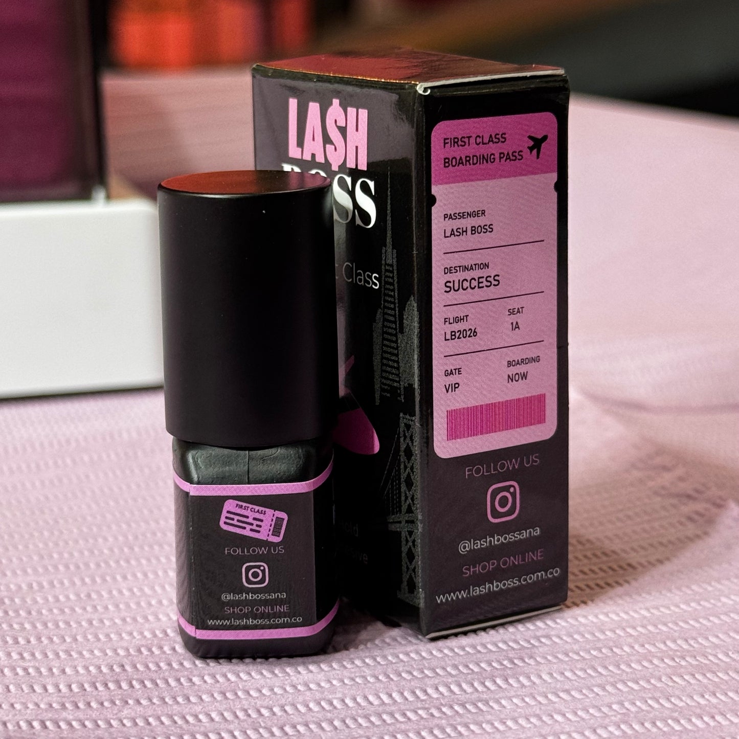 First Class Black Adhesive